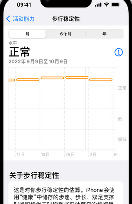 张家港iPhone手机维修如何在iPhone开启'步行稳定性通知'