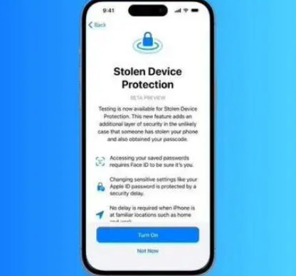 张家港苹果授权维修店分享被盗设备保护功能开启方法 