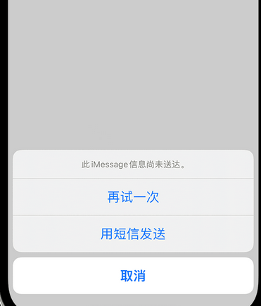 张家港apple维修iPhone上无法正常发送iMessage信息