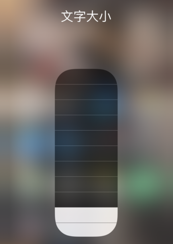张家港苹果手机维修分享小技巧：在 iPhone 控制中心快速调节字体大小 